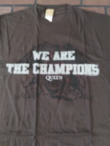 QUEEN - 2007 We are the Champions Soft T-shirt ~Never Worn~ L XL 2XL - Picture 1 of 4