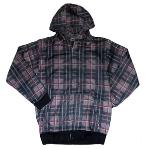Silver Point Big Boy's Full Zipper Hooded Plaid Jacket Size M (10-12) - NWT - Picture 1 of 4