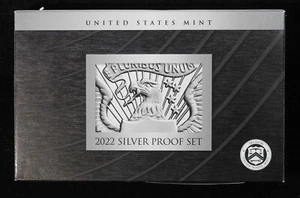 2022 Silver Proof Set - OGP & COA MINT0880/JCN - Picture 1 of 3