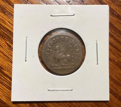 Germany German States City of Rostock 1843 3 Pfennig Coin (VF+) - Image 1 of 2