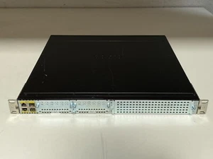 CISCO ISR4331-AX/K9 NOT AFFECTED MISSING SERIAL NUMBER STICKER & SLIGHT DAMAGE - Picture 1 of 5