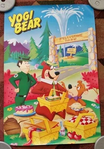 Yogi Bär Hanna-Barbera 1991 Cartoon Filmplakat Größe 27 x 40  - Bild 1 von 1