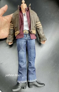 Juego de botas de mezclilla de cuero 1/6 Logan Wolverine para figura de 12" WORLDBOX - Imagen 1 de 6