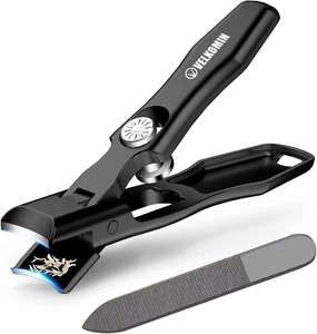 LUX Ultra-Sharp Toenail Clippers for Seniors with Safety Lock & Warranty - Picture 1 of 12