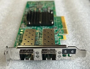 DELL BROADCOM BCM9574 NIC 10 GB DOPPIA PORTA SFP+ SCHEDA INTERFACCIA DI RETE DELL GMW01 - Foto 1 di 3