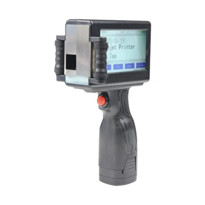 Handheld Inkjet Printer Touch Screen Dates Logo Laser Coder Label QR Bar Code - Image 1 of 4