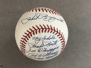 PHIL RIZZUTO SIGNED RAWLINGS MLB OFFICIAL AL BASEBALL IDOLS RUTH WILLIAMS MANTLE - Picture 1 of 8