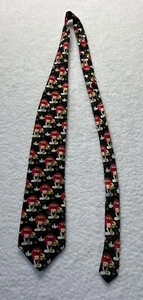 Vintage M&Ms Character Justice Scales Gavel 100% Silk Men’s Tie 58” - Picture 1 of 4