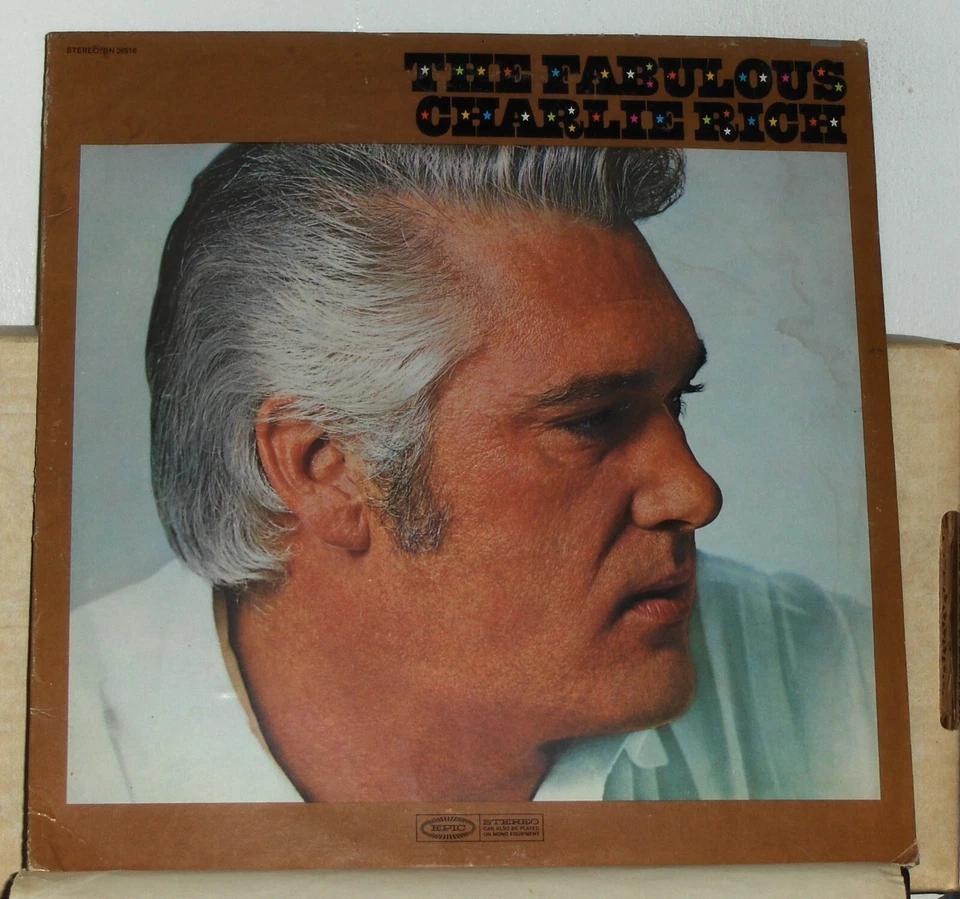 Charlie Rich – The Fabulous Charlie Rich - 1973 Vinyl LP Record Album - Image 1 of 2