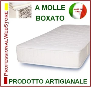 MATERASSO LETTO 85 X 190 CON MOLLE ARTIGIANALE MATERASSI A MOLLE SU MISURA - Foto 1 di 1