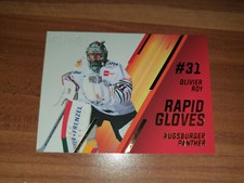 2020-2021 LED 20-21 RAPID GLOVES PARALLEL #RG01 Olivier Roy Augsburger Panther