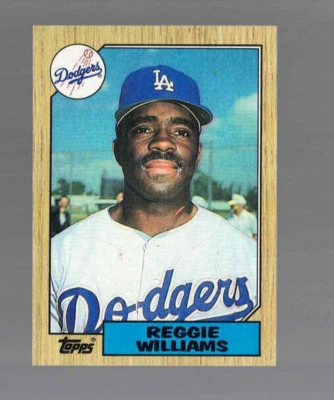 1987 Topps Baseball #232 Reggie Williams Los Angeles Dodgers  - Vintage - Image 1 of 2