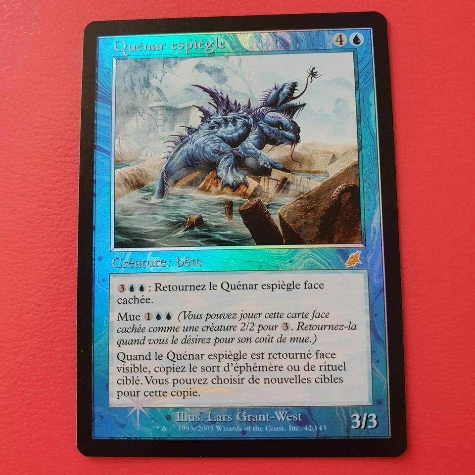 MISCHIEVOUS QUANAR●FOIL●SCOURGE●FRENCH●RARE●2003●MTG●NM●#C078 - Image 1 of 2