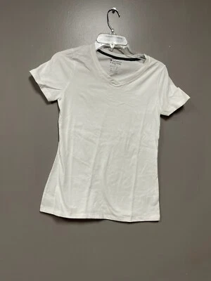Champion Womens Vapor White V-Neck T-Shirt XS - Image 1 of 2