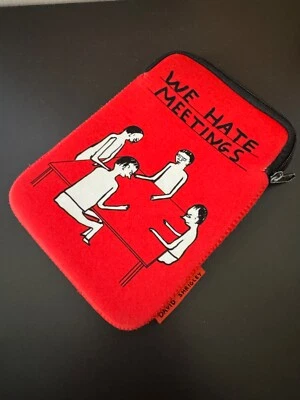 David Shrigley mini iPad Case red - Image 1 of 4