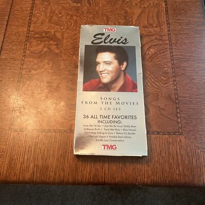 TMG Elvis Classic 36 Songs From The Movies Collection, Includes 3 CD Set - Image 1 of 2