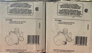 2 SET Delta R11000 MultiChoice 3 & 6 Funktionen, 3-Port Umsteller Grobeinventile - Bild 1 von 4