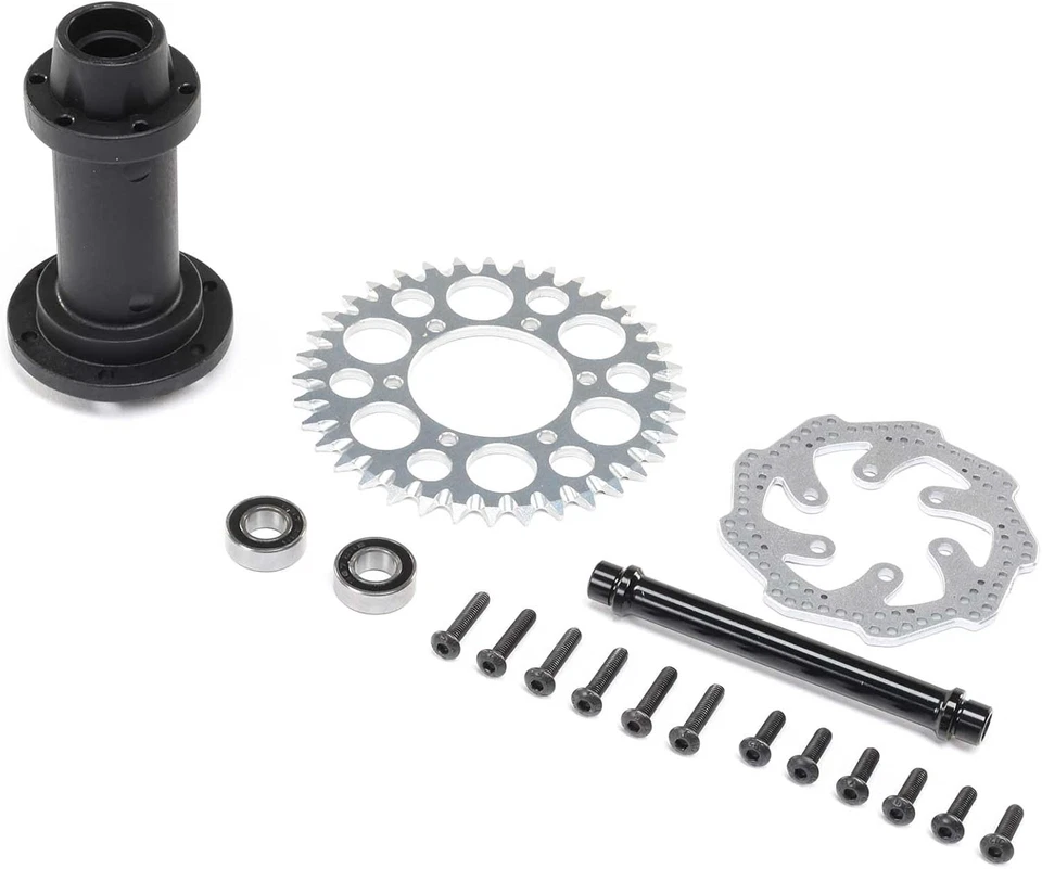 Losi Complete Rear Hub Assembly PM-MX LOS262014 Elec Car/Truck Replacement...  - Image 1 of 1