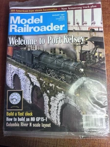 Model Railroader Magazine August 1997 - Factory Sealed Copy - Picture 1 of 1
