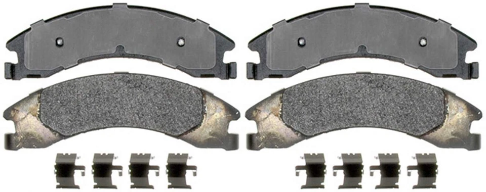 Conjunto de pastilhas de freio a disco serve para 2008-2019 Ford E-350 Super Duty E-150, E-250 E-150, E-250, - Imagem 1 de 1