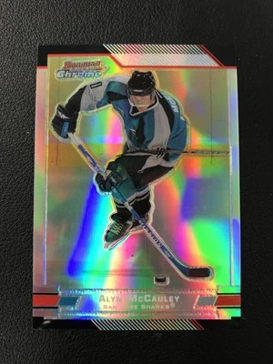 2003-04 Bowman Draft Picks #65 Alyn McCauley Chrome Refractors /300 - Image 1 of 2