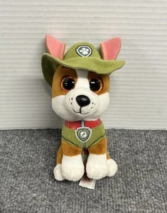 Ty Paw Patrol Tracker 6" Plush Beanie Baby Puppy Dog Stuffed Animal Nickelodeon - Picture 1 of 3
