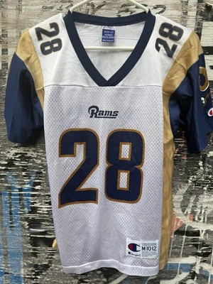 Camiseta de Colección St Louis Rams Talla M Marshall Faulk Campeón de Fútbol NFL Foto 1 de 3