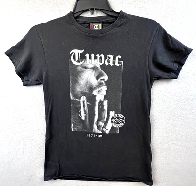 Tupak Shakur x Cross Colours Memorial Rap Tee Size Small (16 x 25) Cotton Shirt - Image 1 of 4