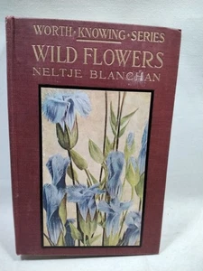Wild Flowers Worth Knowing Series By Neltje Blanchan 1st Edition 1917 HC - Picture 1 of 8