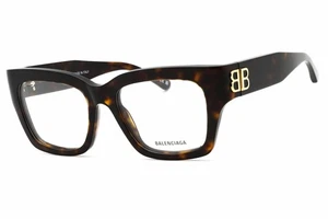 BALENCIAGA BB0325O 007 Eyeglasses Havana Frame 54mm - Picture 1 of 4