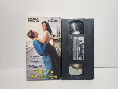While You Were Sleeping (VHS, 1995) Sandra Bullock  - Image 1 of 2