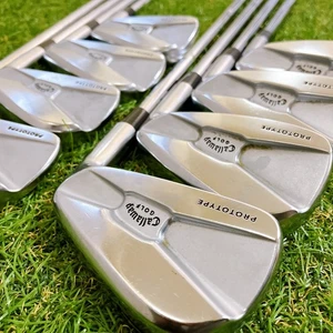 Callaway X FORGED PROTOTYPE Men's Golf Iron Set 8pcs Stiff Right-handed - Picture 1 of 12
