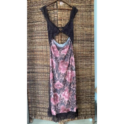 Maxi Slip Floral XL Marrón Encaje Corte Transparente Intimately Free People Suddenly Fine Foto 1 de 4