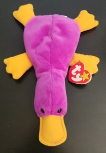 TY Beanie Babies - PATTI the Platypus - DOB January 6, 1993 - MWMT - Picture 1 of 7