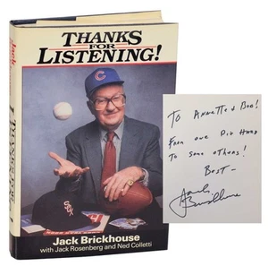 Jack BRICKHOUSE, Jack Rosenberg / DANKE FÜRS ANHÖREN zuerst signiert #192229 - Bild 1 von 2