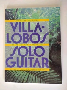 Villa Lobos Collected Works for Solo Guitar Noad Eschig 1990 PB Heitor Music - Imagen 1 de 4