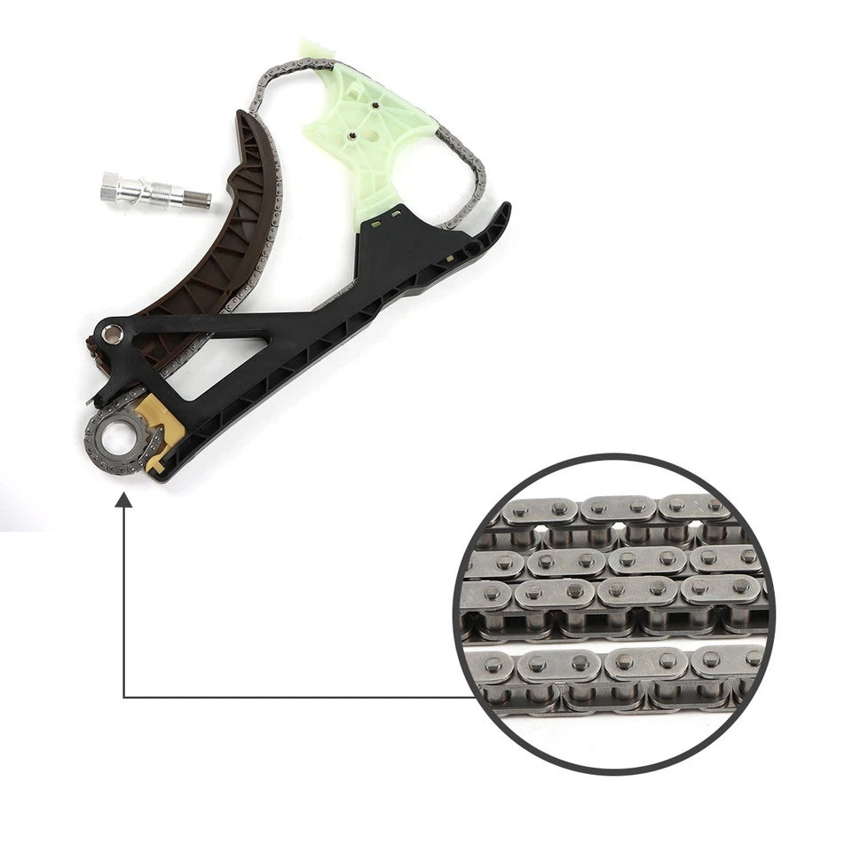 Kit de cadena de distribución para BMW 128i 535i 640i X6 M4 X3 X4 X5 N51 N52 S55 3.0L 2979CC Foto 1 de 4