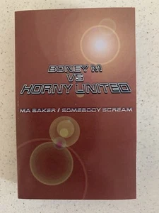 BONEY M vs HORNY UNITED- Ma Baker/ Somebody Scream Cassette Single *like new - Picture 1 of 7