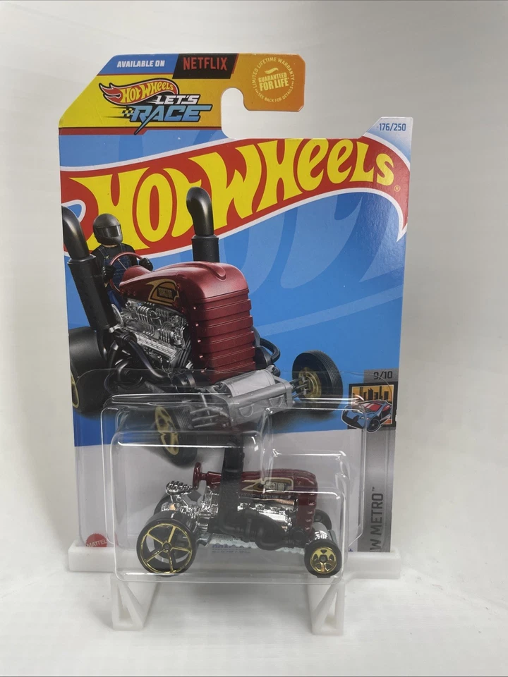 2024 Hot Wheels Let's Race Red Dragtor # 176/250 HW Metro # 9/10 - Image 1 of 1