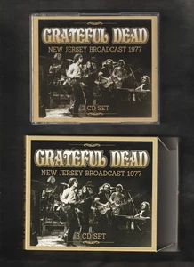Juego de 3 CD Box 2017 Grateful Dead New Jersey Broadcast 1977 - Imagen 1 de 4