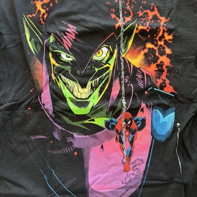 Mask And Disguise Shirt Green Goblin X Spider-Man Size L - Image 1 of 4