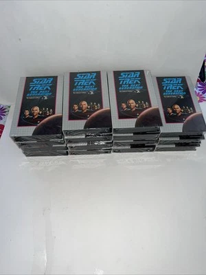 Vintage Star Trek VHS The Next Generation Collector s Edition Set of 15 - Image 1 of 4