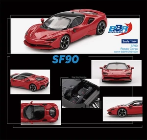 BBR 1:64 SF90 Rosso Corsa red Diecast Model Car - Picture 1 of 4
