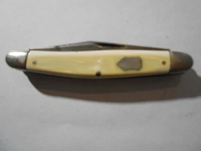 Cuchillo Westaco de 3 hojas - usado, vintage. Muelle de una hoja roto Foto 1 de 4