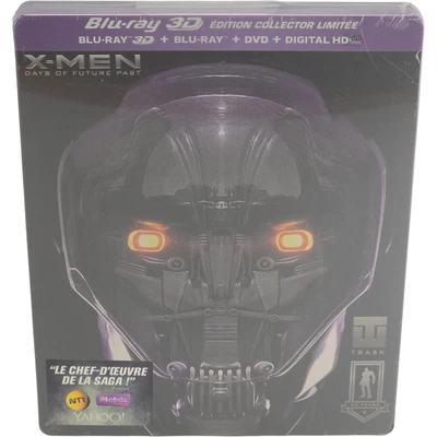 X-Men: Days Of Future Past Blu-Ray 3D + Blu-Ray + DVD Steelbook Region Free - Image 1 of 4
