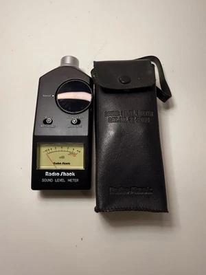 RadioShack Sound Level Meter Cat. No. 33-2050 with Case – As Is - Image 1 of 4