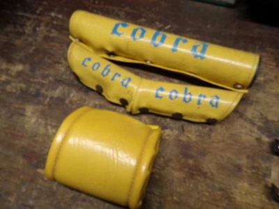 Old School vintage BMX pads Cobra brand 1970's early 80s Beacon? - Image 1 of 4