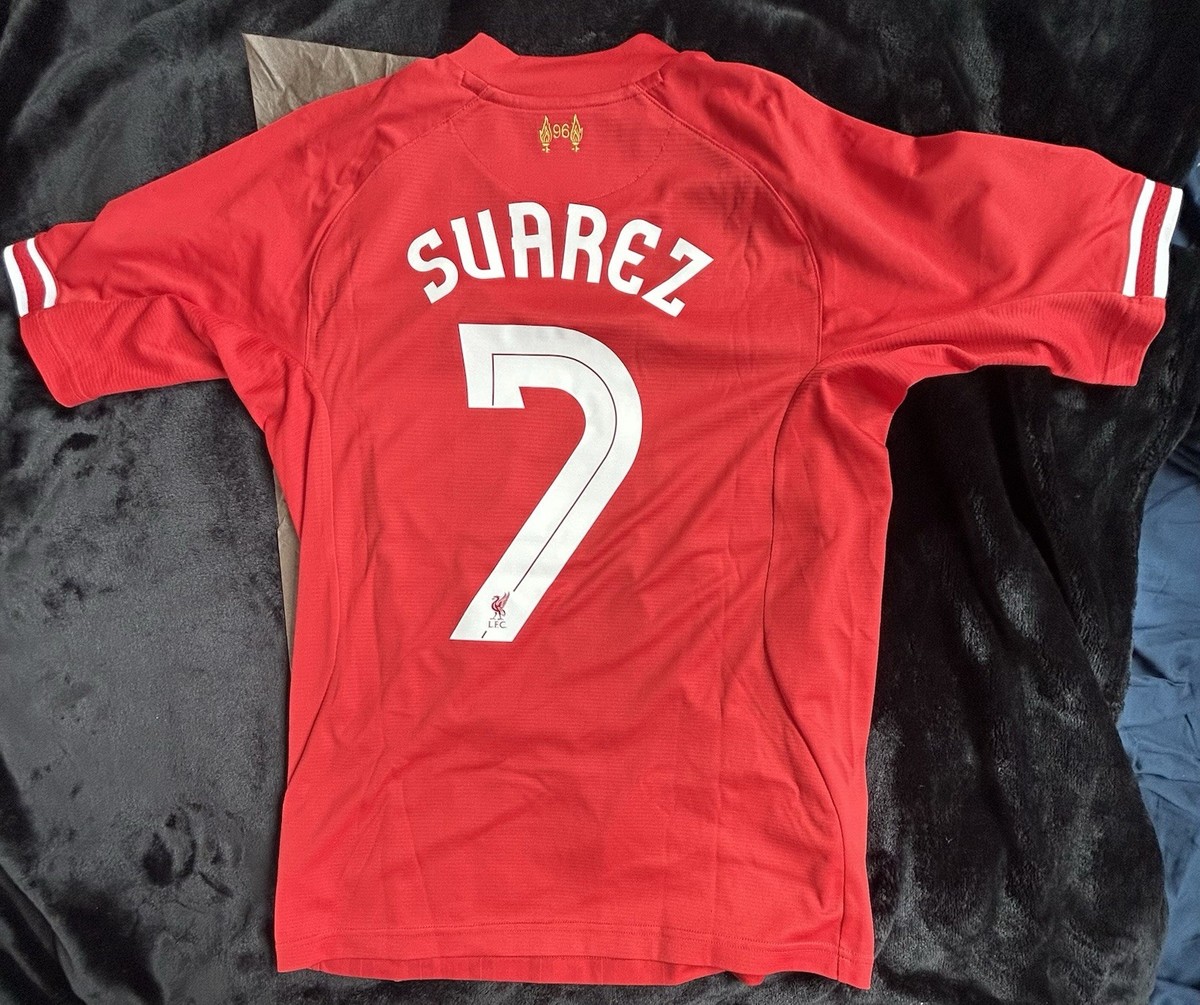 リバプール ユニフォーム SUAREZ 7番 LIVERPOOL WARRIOR 2013/2014 FOOTBALL HOME JERSEY #7 LUIS