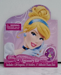 Disney Princess Eggcessory Accessory Sticker, Sequins Adhesive Craft Kit - Picture 1 of 3