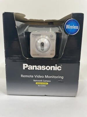 Panasonic BL-C230A H.264/MPEG4 Wireless Home Network/IP Camera Microphone NEW - Image 1 of 4